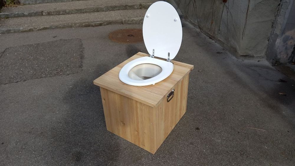 Komposttoilette / Trockentoilette Lärchenholz Kaufen auf Ricardo