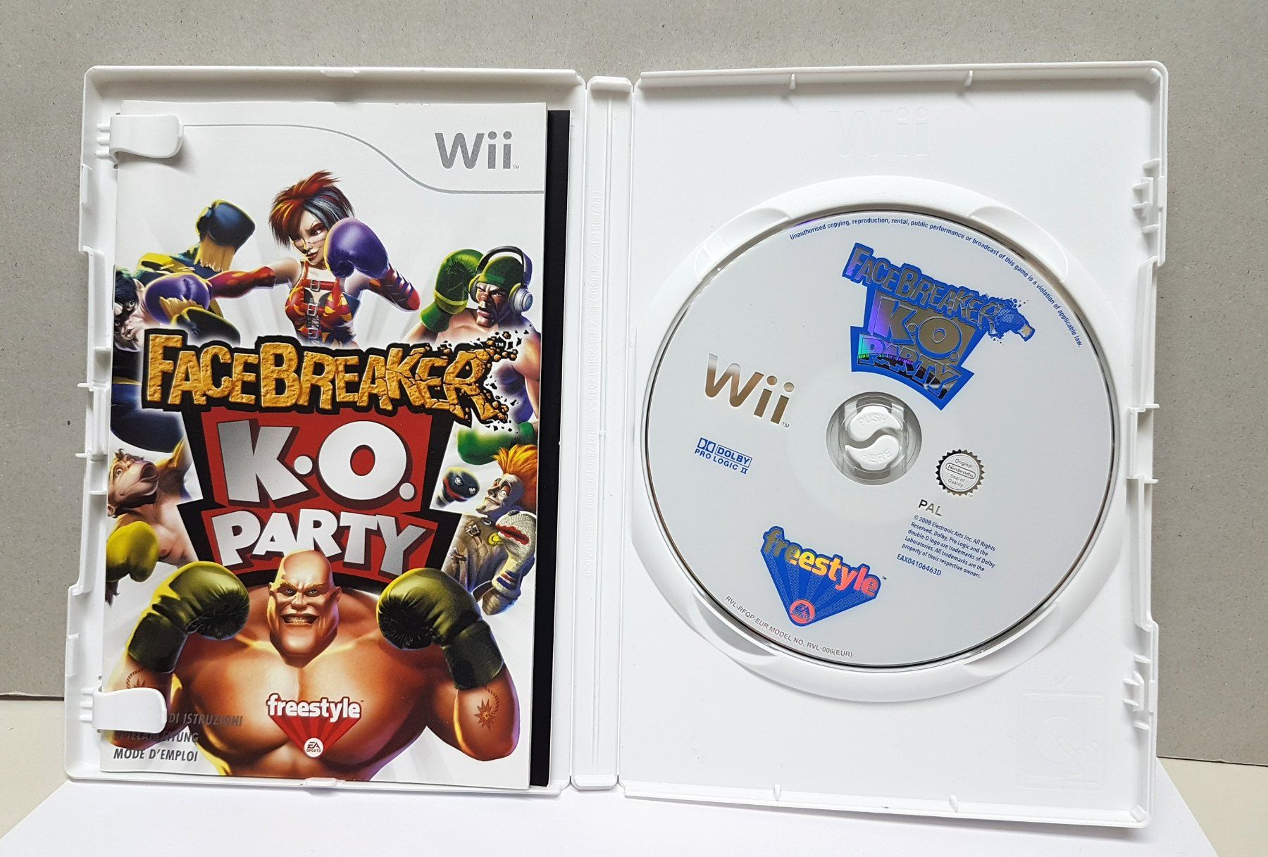 Nintendo Giochi: Facebreaker  K.O. Party  Wii – Usato da Schüpfheim venduto da Games_Spielkonsolen 1