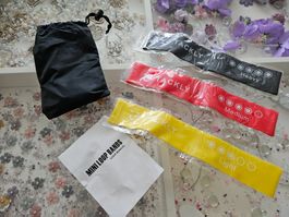 Tackly Mini Loop Bänder Set 3-teilig neu