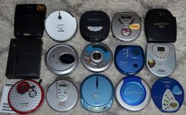 15 x Discman Sony, Philips, Panasonic, JVC...