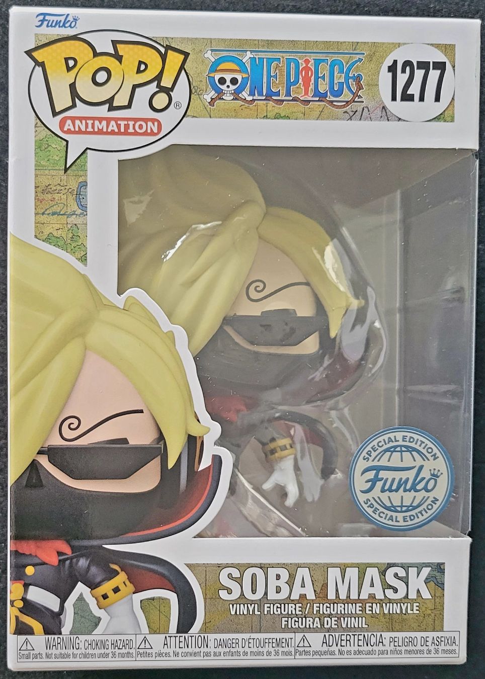 Funko Statuette: Funko Pop One Piece   Soba Mask – Nuovo e nell'imballaggio originale da Montet (Glâne) venduto da KOADA