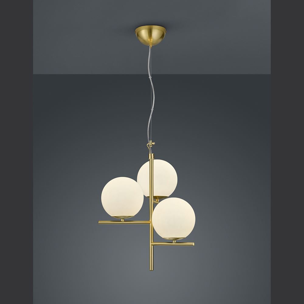 Lampadari & plafoniere: Hängeleuchte, Messing, 150 cm Höhe – Nuovo (secondo la descrizione) da Kreuzlingen venduto da Smart-Light