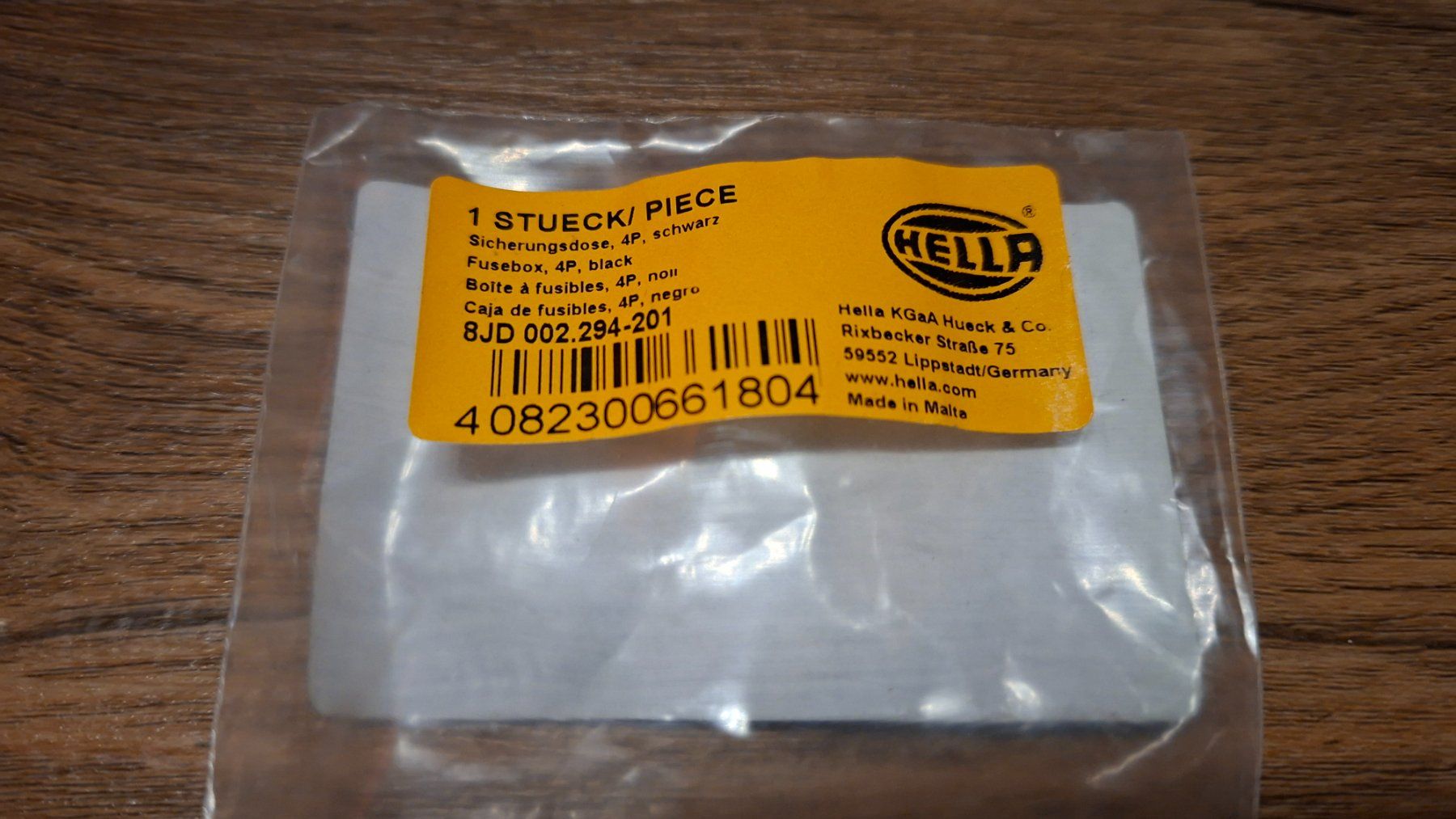 Hürlimann Traktoren: Hella Sicherungsdose 4 polig NEU – Neu und originalverpackt aus Les Ecorcheresses von Spr00 3