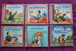 6 - Der kleine Rabe Socke - Hörspiel - CD´s