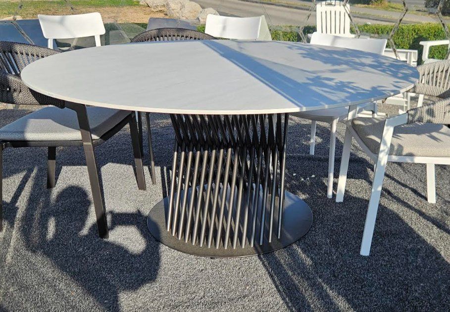 Tische: Table de jardin en pierre MY YOUR – Neu (gemäss Beschreibung) aus Etoy von eme_c8rt 1