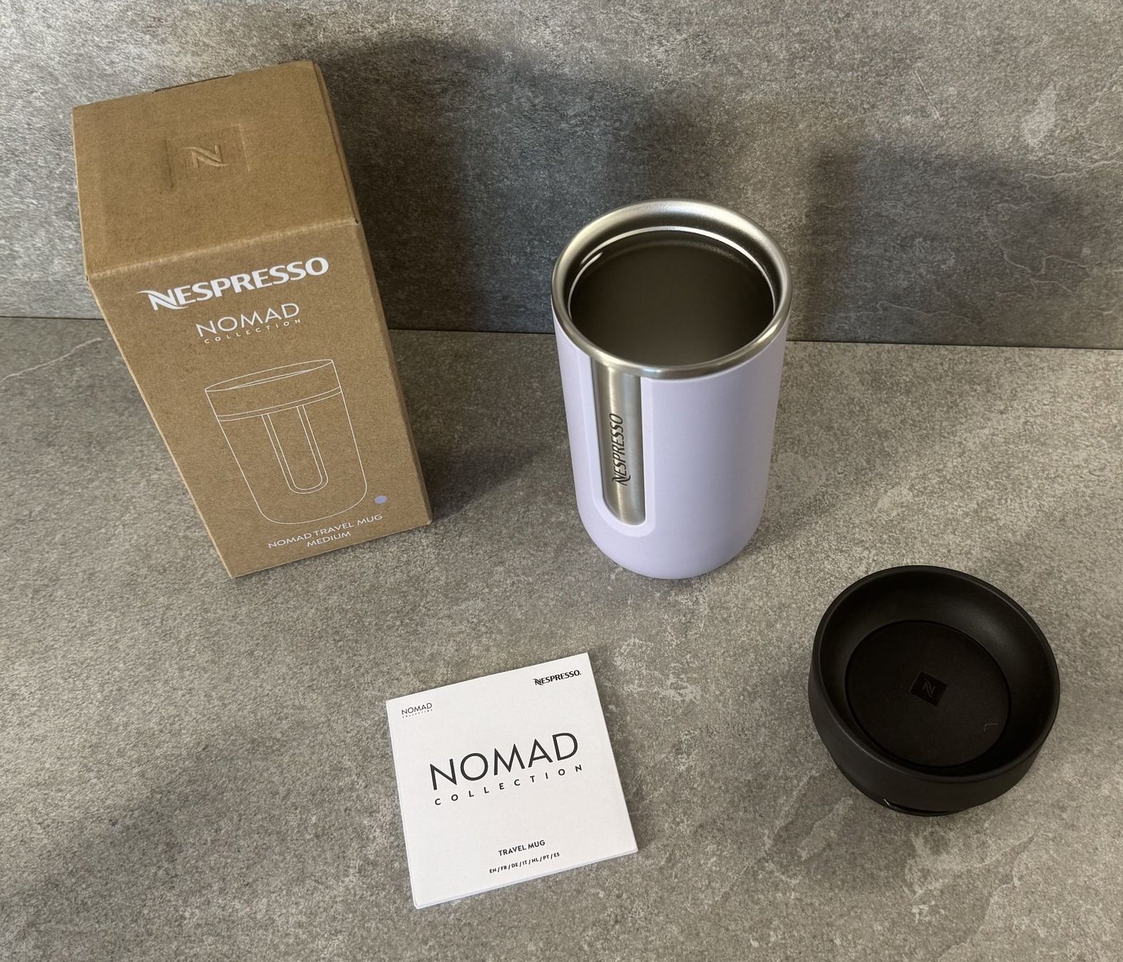 Nespresso Tassen: NESPRESSO: Nomad Reisebecher - Lavendel, 400ml ... – Neu und originalverpackt aus Klosters von ClodiKL 4