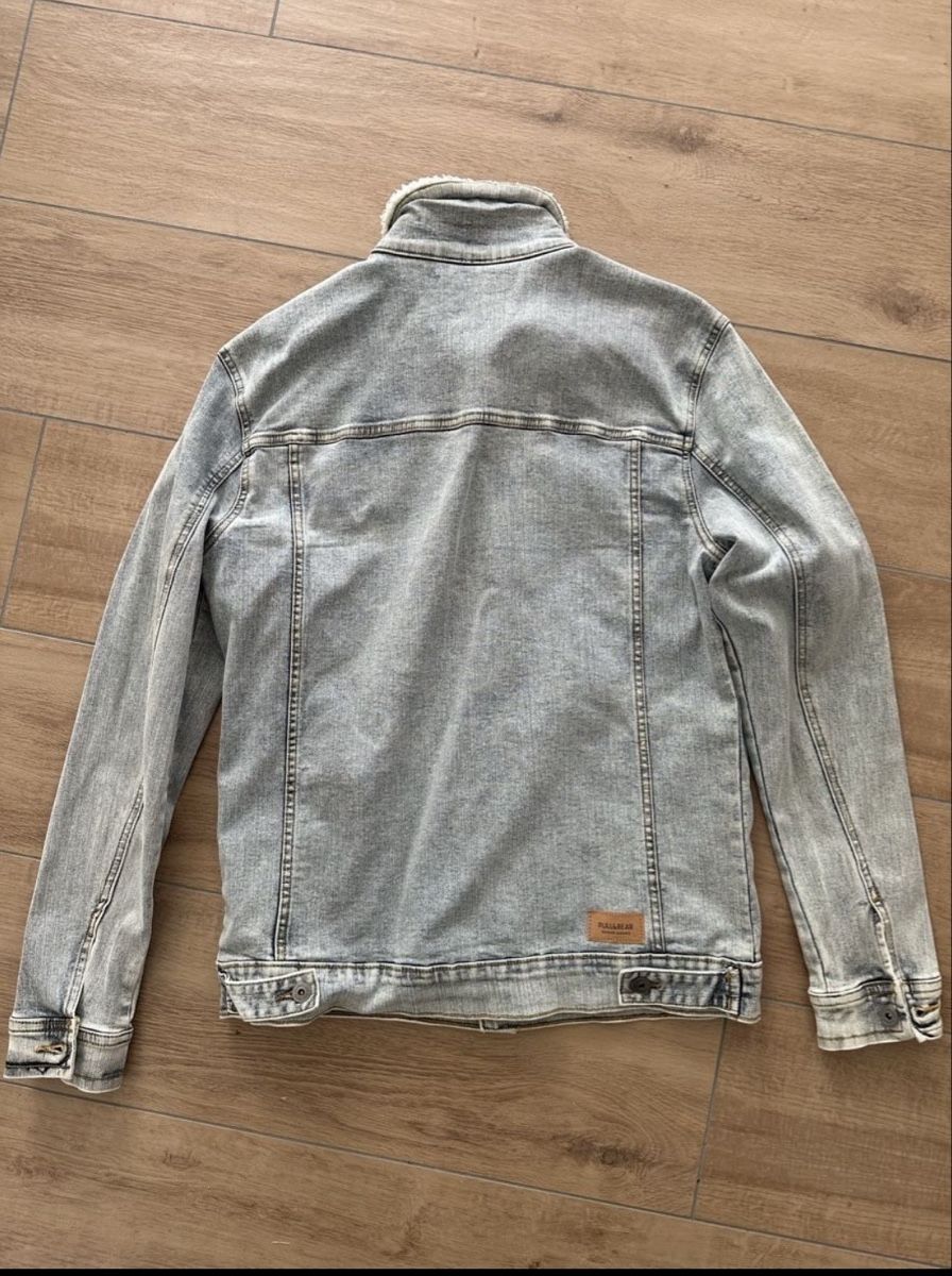Giacche: Pull&Bear Jeansjacke mit Teddyfell, Grösse L, Top! – Nuovo (secondo la descrizione) da Waltenschwil venduto da kneda 1