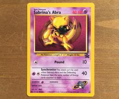 Sabrina's Abra Black Star Promo 19