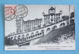 Caux - Palace sur Territet - Chemin de fer - 1907