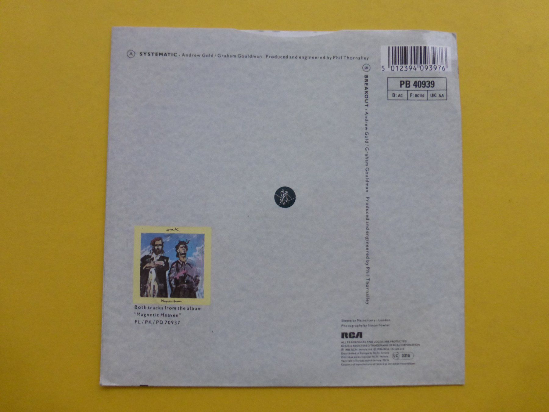 Vinyles: Wax – Systematic – D'occasion à Zürich par Swiss57 1
