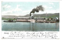 Zürich - Salondampfer Helvetia - 1905