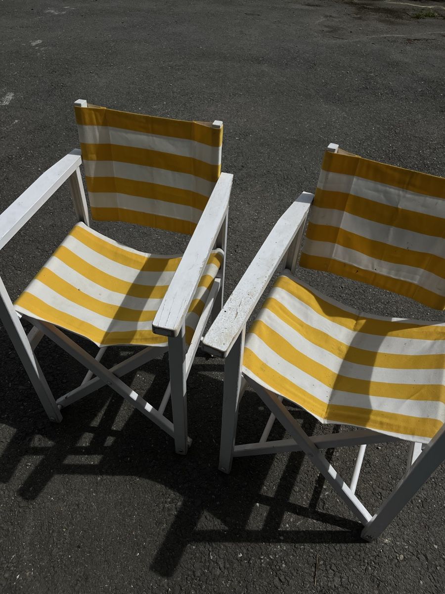 Stühle: Chaises de plage – Gebraucht aus Puidoux von Amelie.Wytt