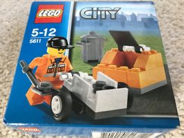 LEGO CITY 5611: Kehrichtarbeiter / NEU
