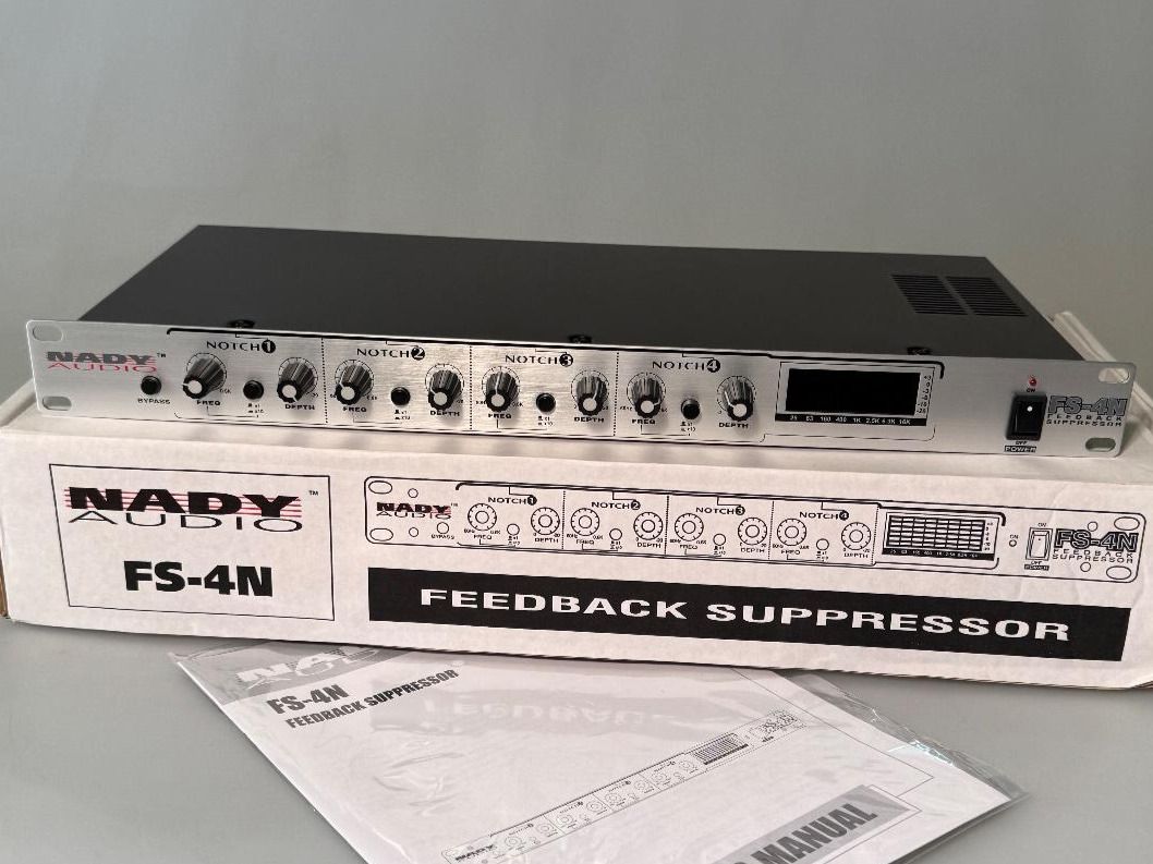 Equalizzatori: Feedback Suppressor FS-4N NADY – Usato da Schaffhausen venduto da outlet-music 1