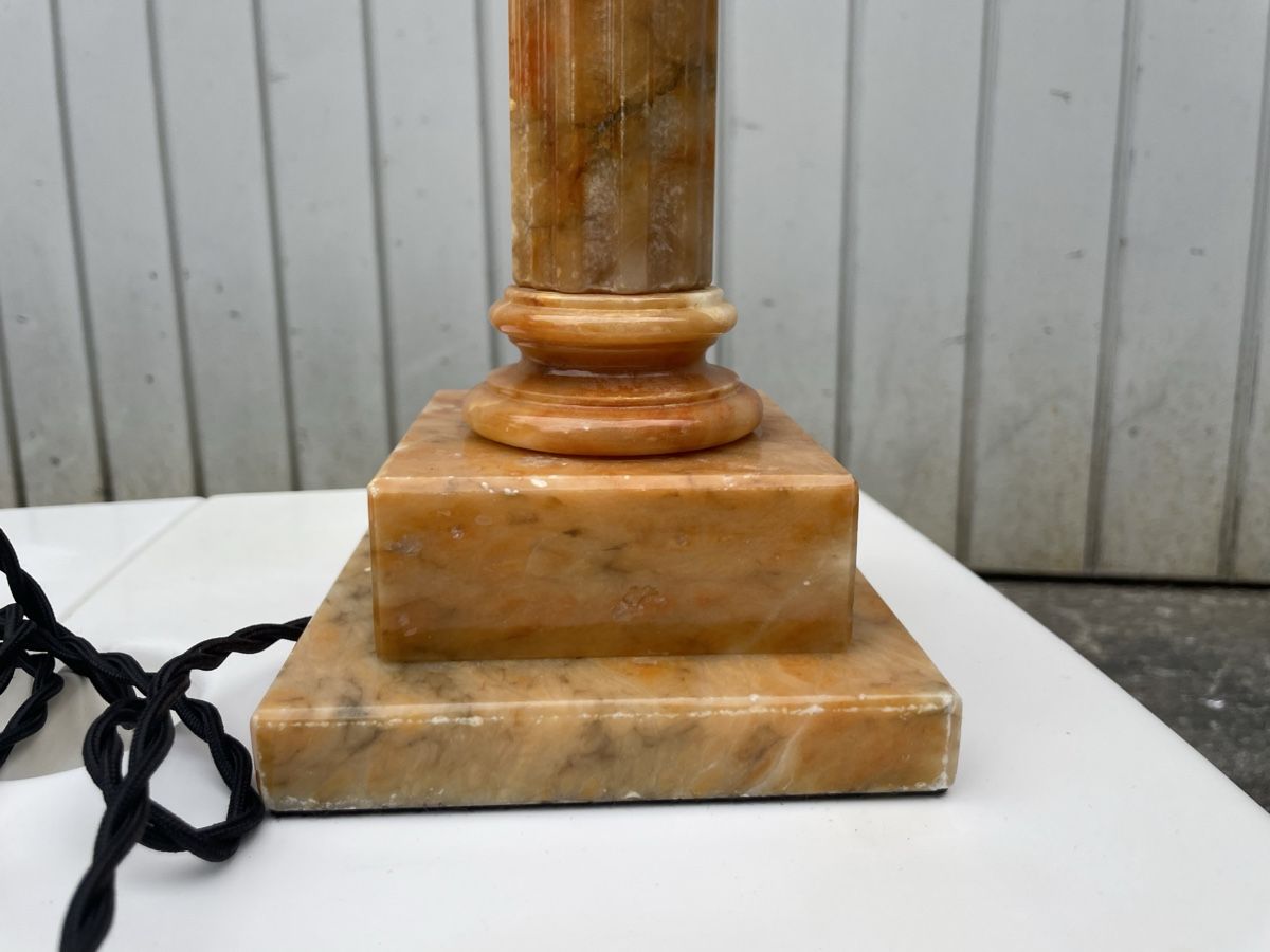Lampen: Art Deco Alabaster Stehleuchte – Gebraucht aus Bern von fotolog111 3