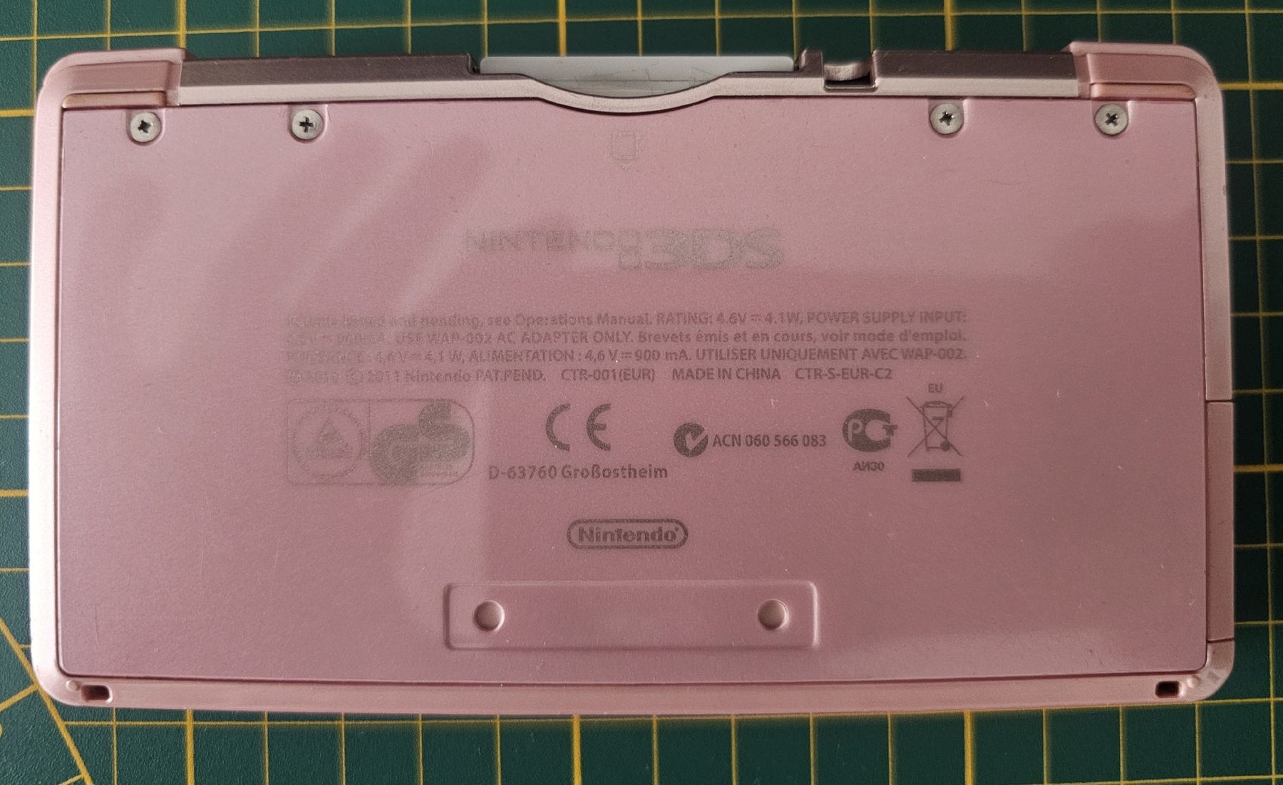 Nintendo Console: console nintendo 3ds classic rose fonctionnel – Usato da Genève venduto da FlamminGorilla 2