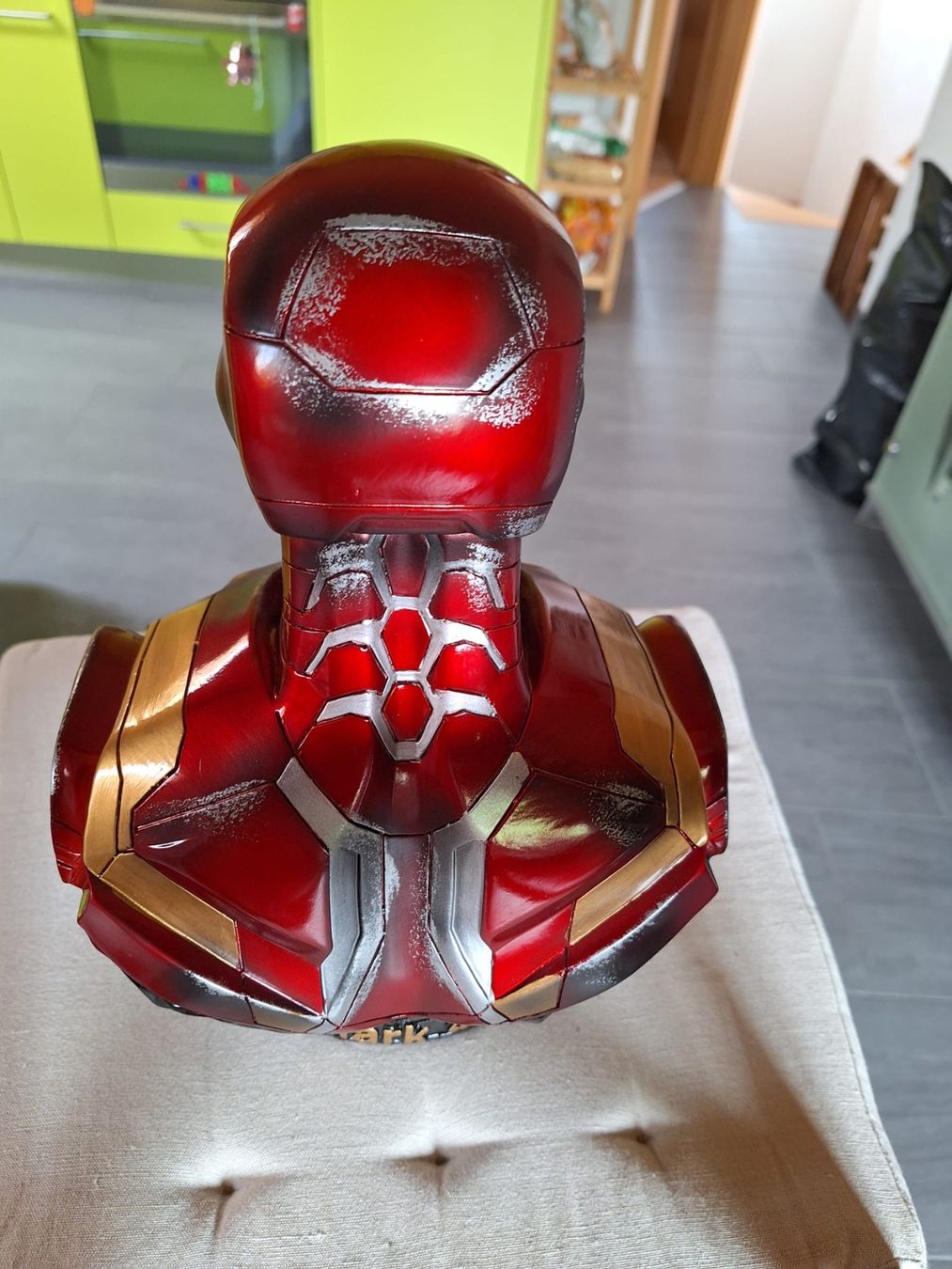 Statuette: Iron-Man Kopf Statue 37cm Massiv Material – Nuovo (secondo la descrizione) da Lohn-Ammannsegg venduto da JarvisSystem2.0 3