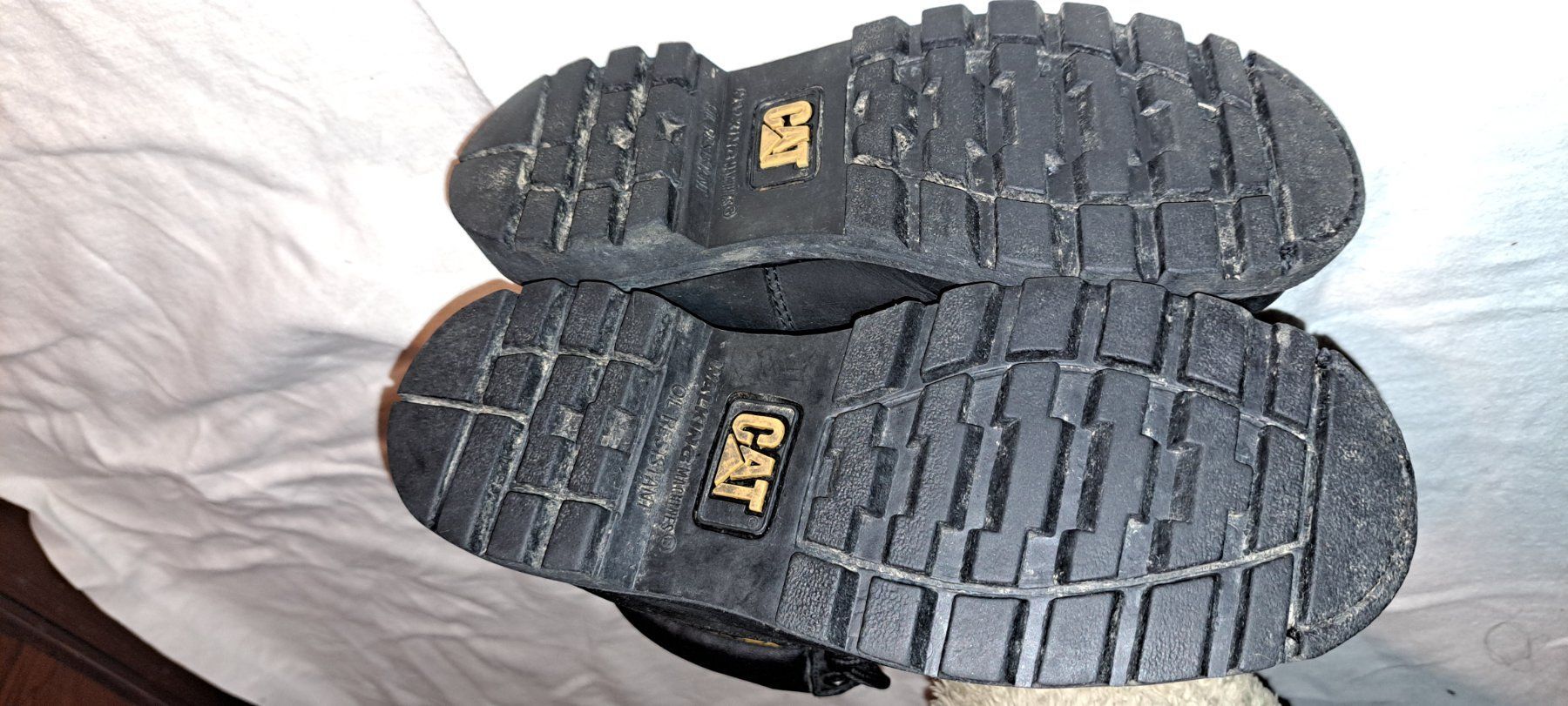 Caterpillar Scarpe da uomo: bottines caterpillar cuir noires – Usato da Genève venduto da Axelle333 6