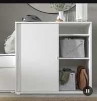 Weiss Korpus Schiebetürenmöbel 95x90x47cm neu