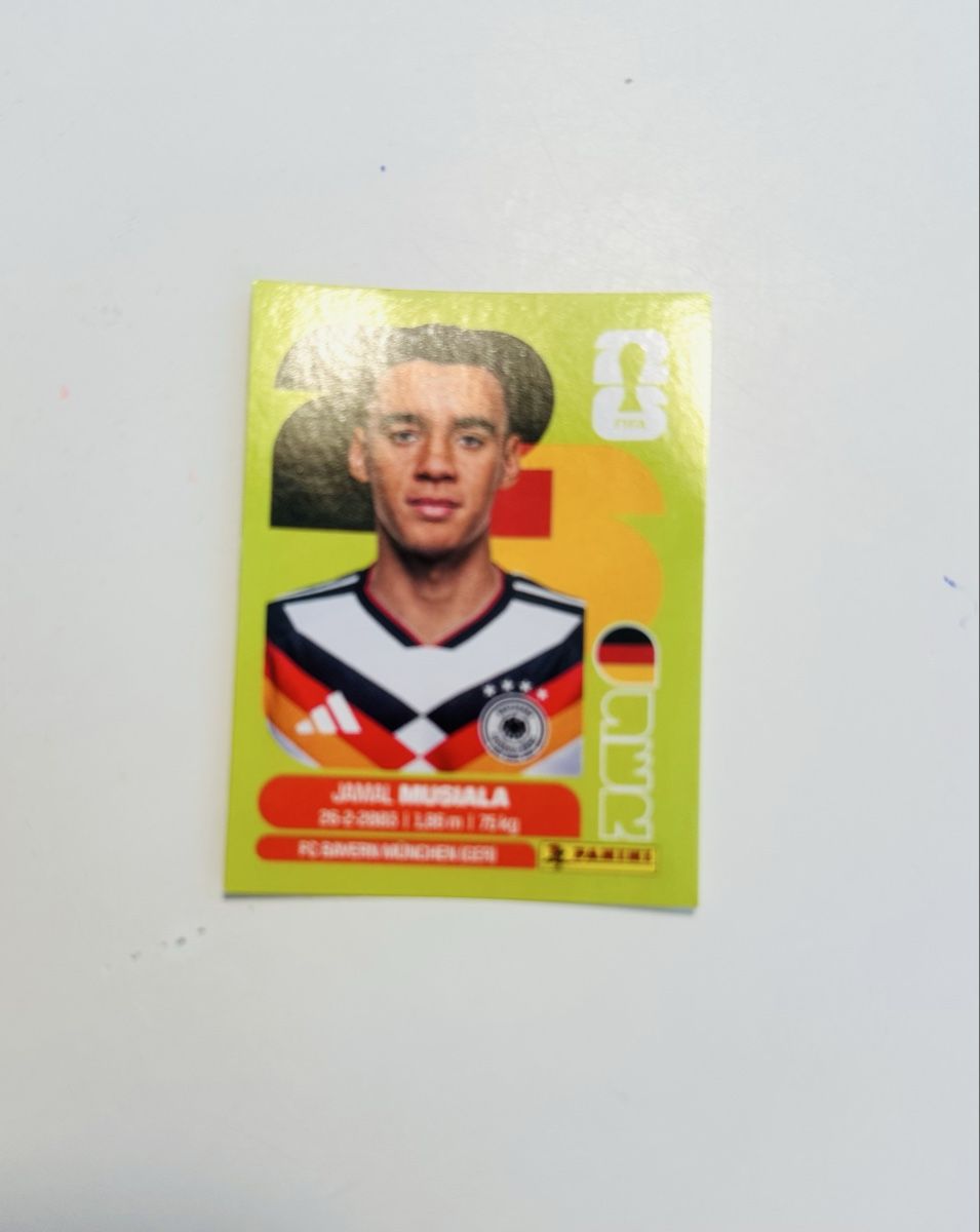 Panini Carte collezionabili: Jamal Musiala Sticker 2026 Panini – Nuovo (secondo la descrizione) da Scuol venduto da ricos81