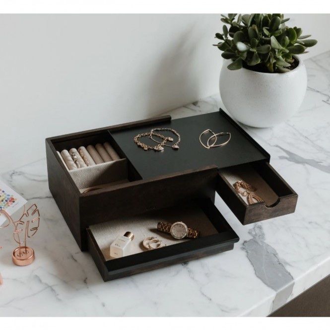 Altro in Decorazioni & Accessori: Schmuckkasten/Organizer aus Holz – Usato da Zürich venduto da okocha73 3