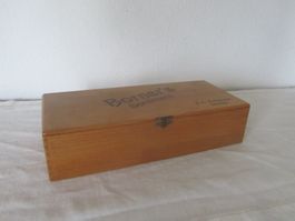 Holzbox Borner's Sortiment mit 3 Fächern, guter Zustand