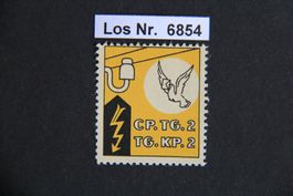 2. Weltkrieg-Marke Telegraphen - Pioniere           Los 6854
