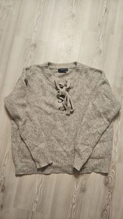 Pull Zara Lacet Gris Femme Taille XS