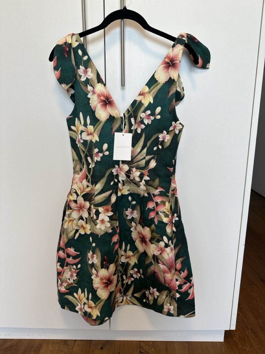 Zimmermann Vestiti: Zimmermann Short Sun Dress Green Multi Size 0 – Nuovo e nell'imballaggio originale da Küssnacht am Rigi venduto da hor_dpb7 1