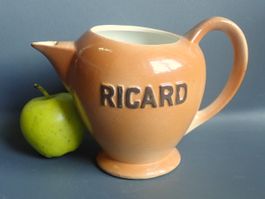 Pichet Ricard Krug Vintage Keramik Ceramique 1 L Bar