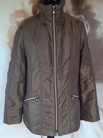 Damen jacke Gr M 40 Leicht Gefüttert Braun Frühling 805