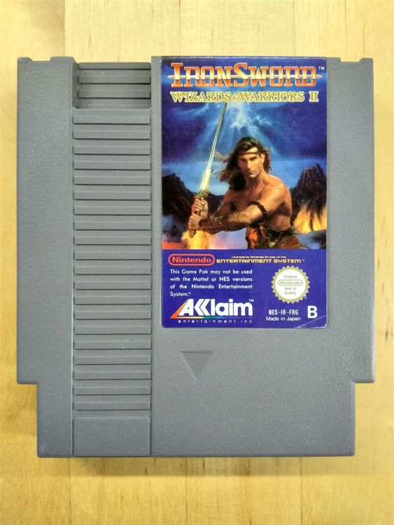 Nintendo Giochi: Wizards & Warriors 2 - Nintendo NES – Usato da Frauenfeld venduto da pakuw1