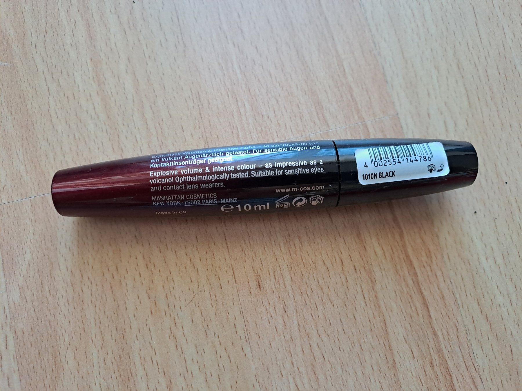 Make-up: Mascara, schwarz, 10 ml, Manhattan – Nuovo e nell'imballaggio originale da Hombrechtikon venduto da Rada039 1