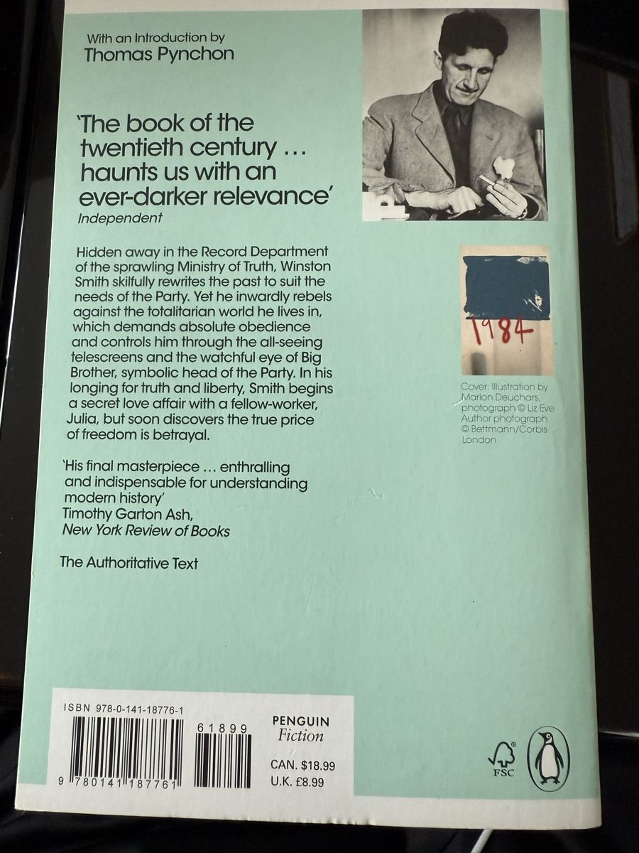 Libri: George Orwell - Nineteen Eighty-Four, Zustand sehr gut – Usato da Zürich venduto da estela22 2