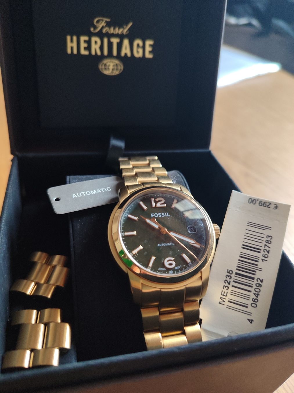 Fossil Orologi: Fossil Heritage Damenuhr Automatik – Nuovo e nell'imballaggio originale da Kleinwangen venduto da Cane18corso