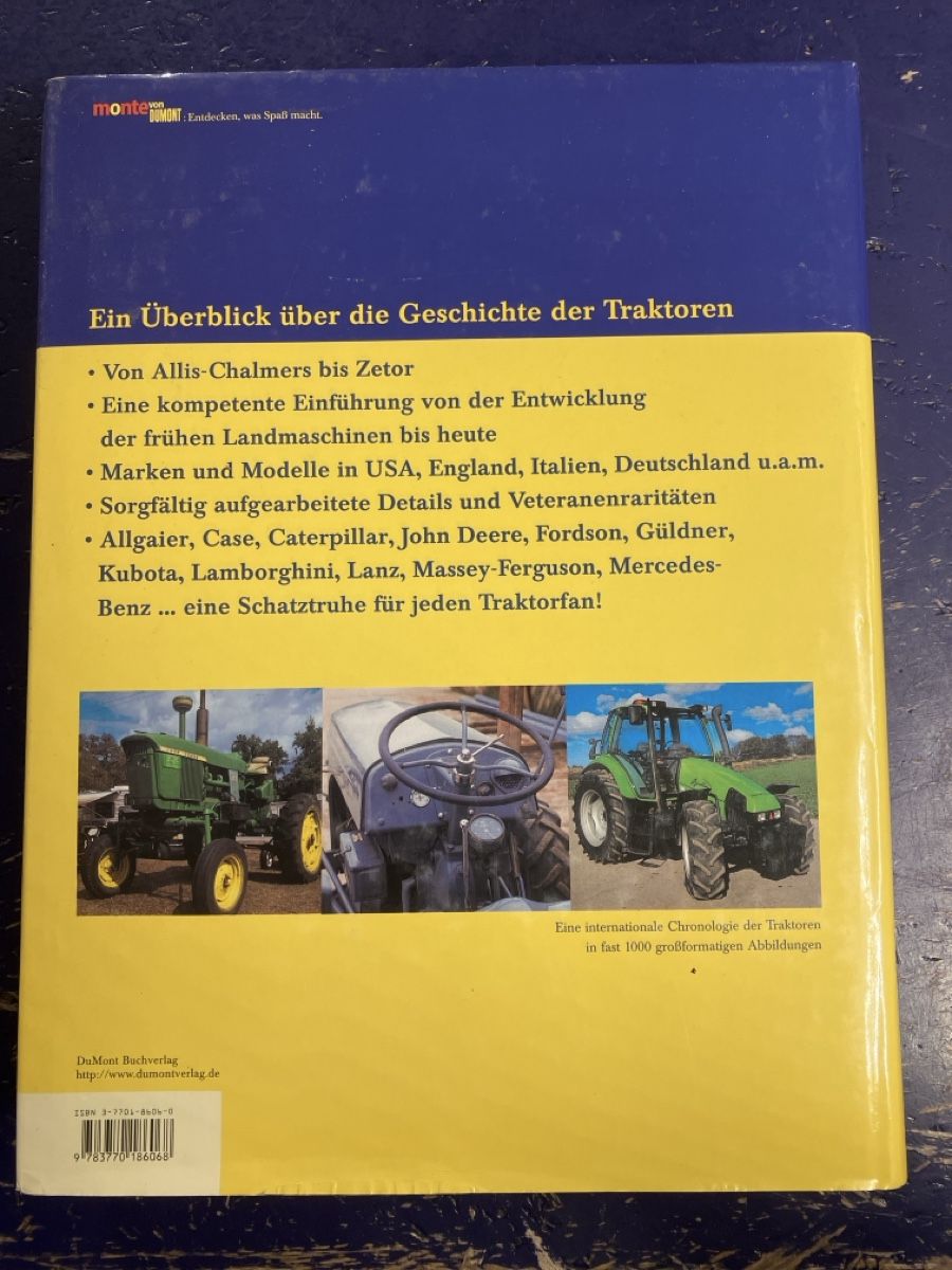 Libri: Das grosse Buch der Traktoren – Usato da Erlenbach im Simmental! venduto da Simmentaler-Perlen 2