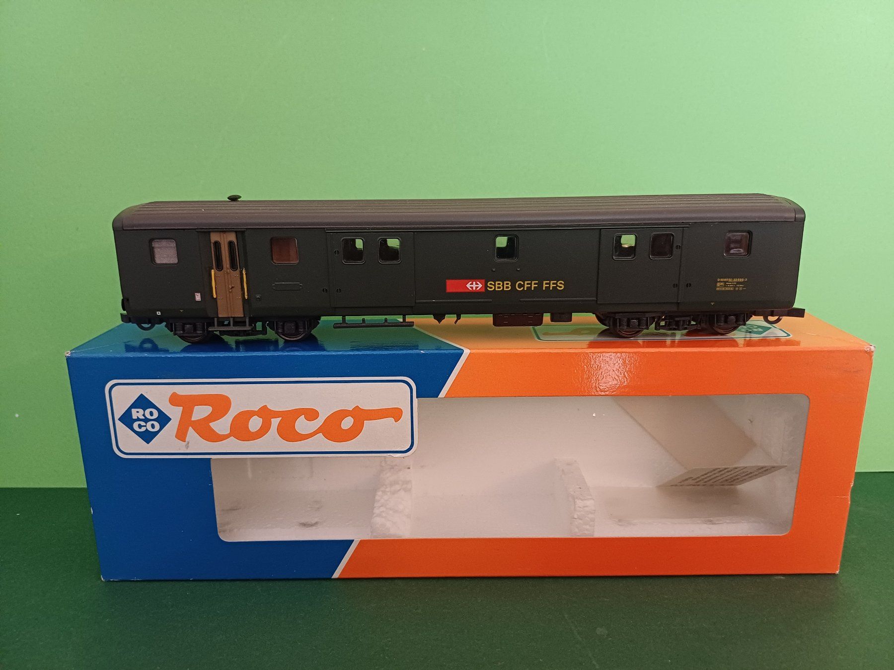 Roco Modelleisenbahnen: Roco Gepäckwagen der SBB – Gebraucht aus Bassersdorf von darki77