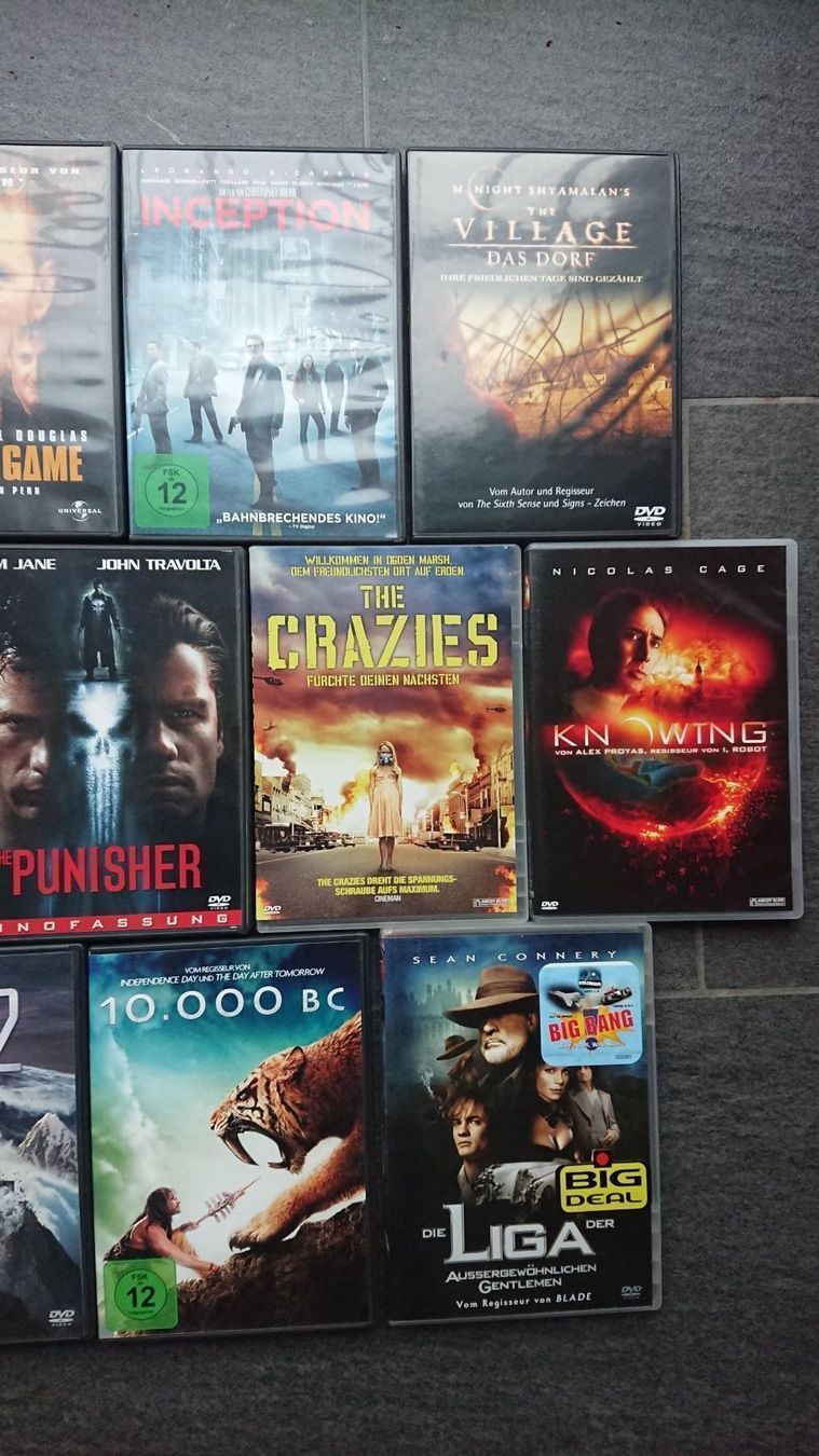 Tutti i DVDs: DVD-Sammlung Action 2,Horror – Usato da Kradolf venduto da Greif164 2