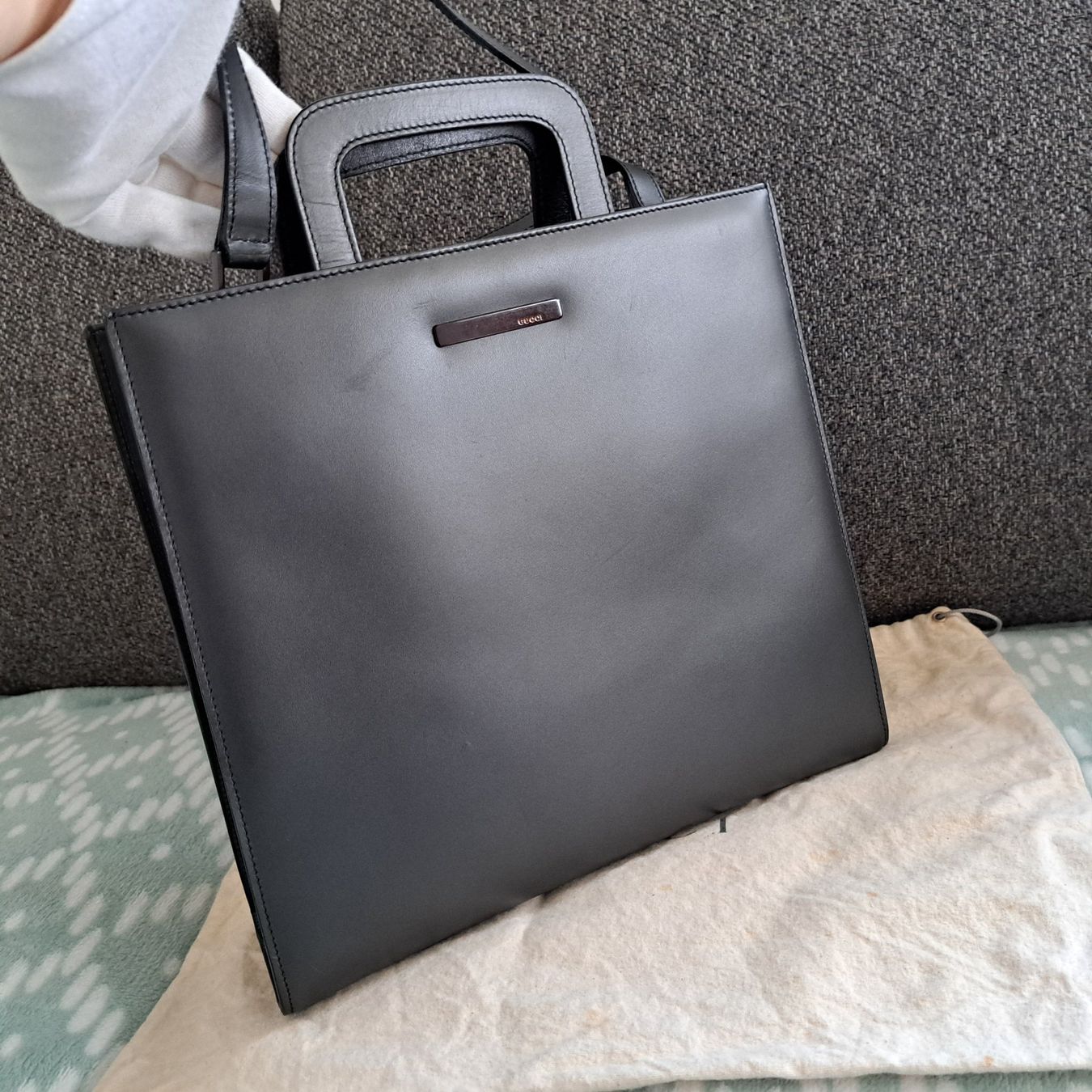 Gucci Taschen für Damen: 2 WAY GUCCI leather Hand/Schoulder Bag/Tasche!! – Gebraucht aus Goldach von mamakotzi 2