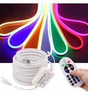 + 2835 Neon LED Streifen Stripe RGB Flex Schlauch diffus