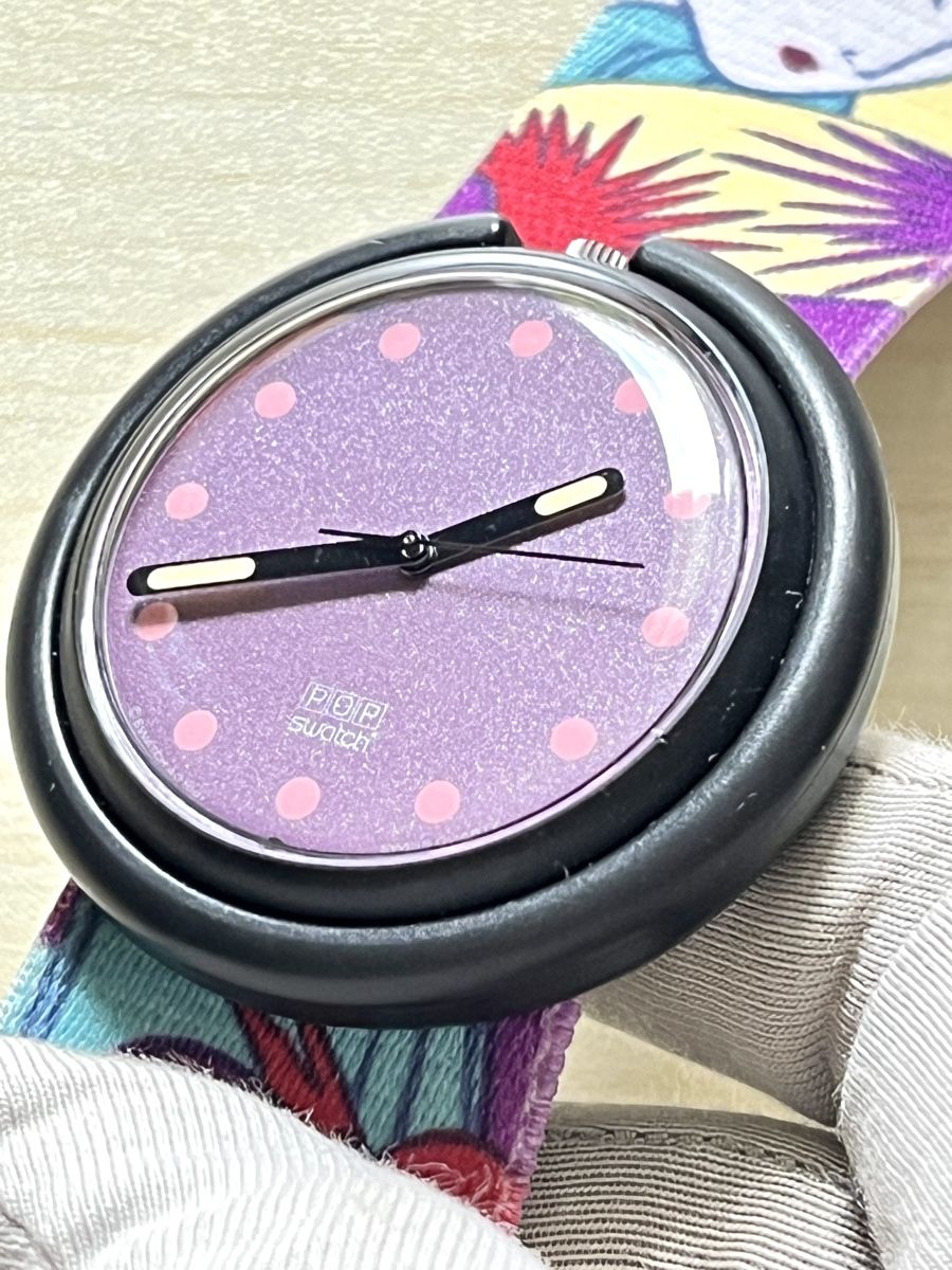 Swatch Orologi: Swatch POP Uhr mit buntem Band  – Usato da Grenchen venduto da chththl 3