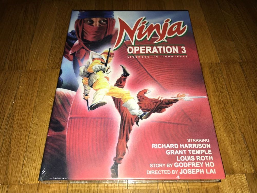 Ninja Operation 3 Licensed to Terminate MEDIABOOK A UNCUT (Neu und