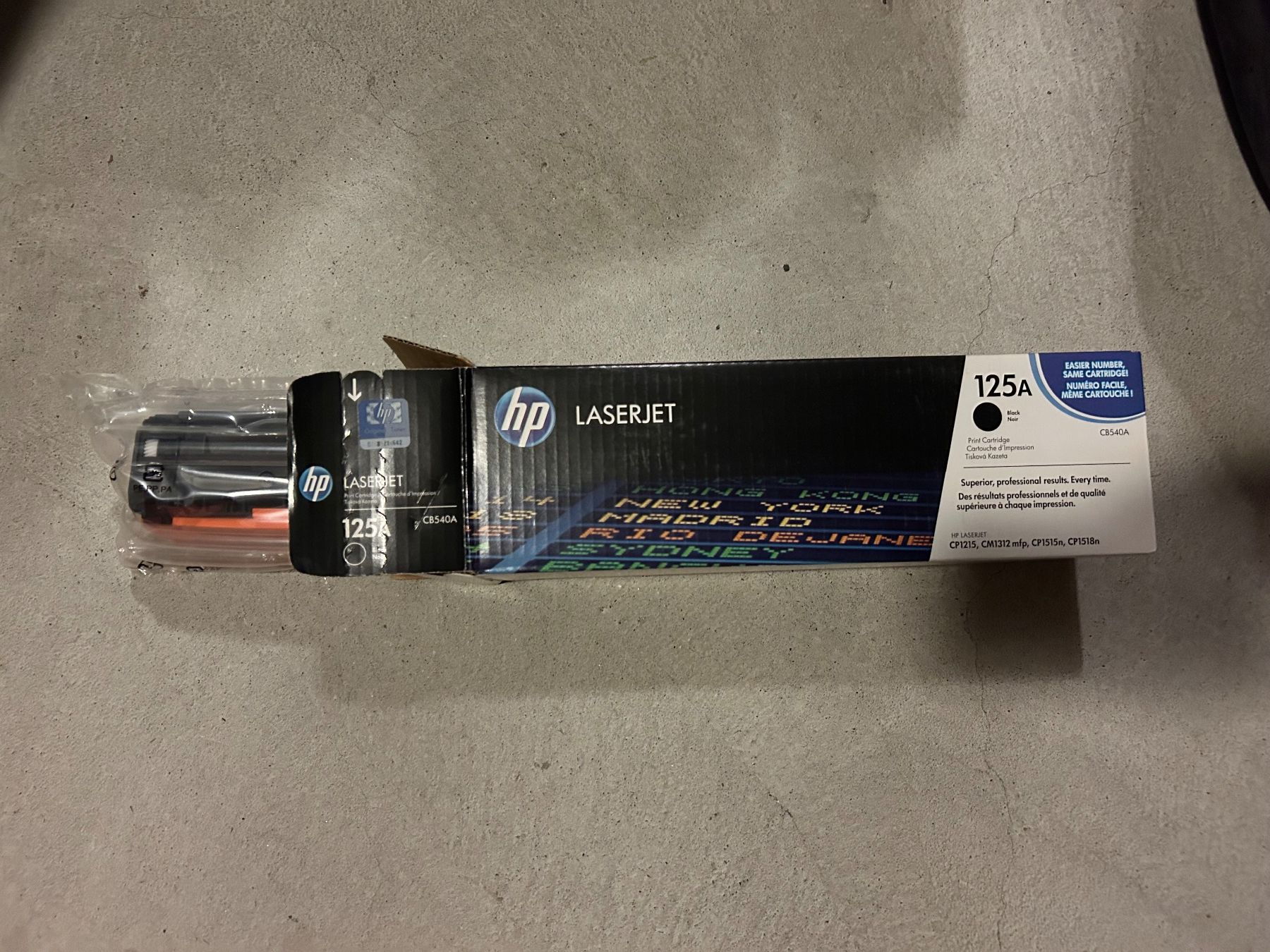 Hewlett Packard Druckerpatronen & Toner: HP 125A Toner Set, Originalverpackt, Farb Laserjet, – Gebraucht aus Thalwil von sera011 1