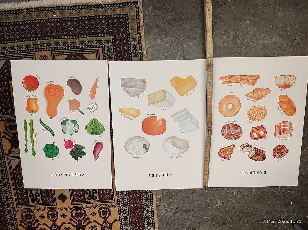 Foto & Immagini: Schöne Food-Poster – Usato da Gebenstorf venduto da Soshd 1