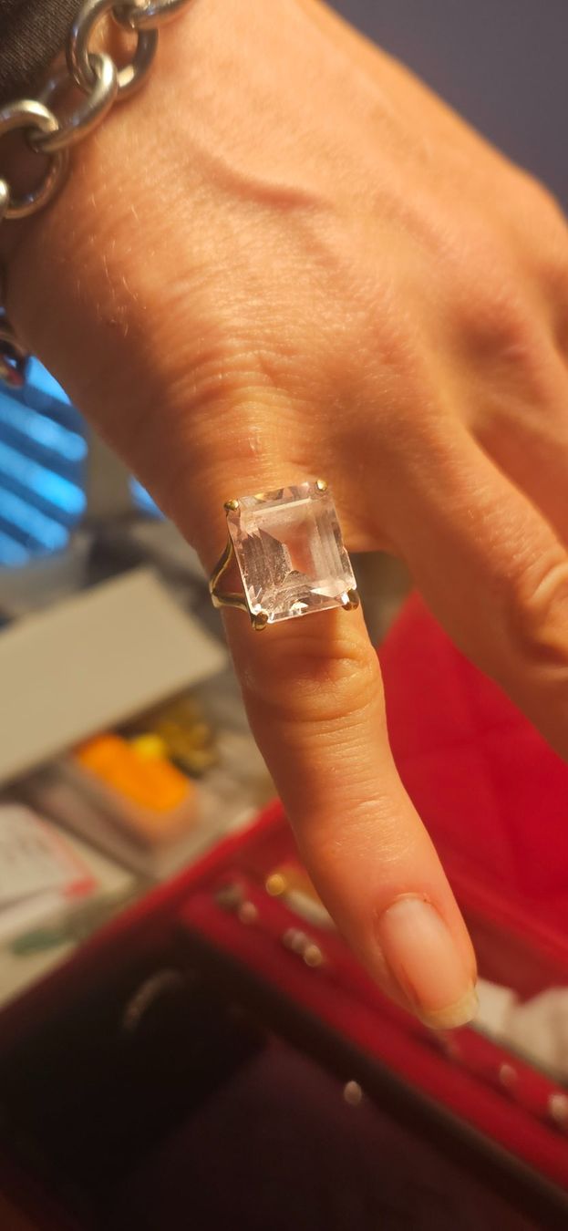 Ringe: Ring Gelbgold 750er mit Stein – Gebraucht aus Belp von Ginus85 8