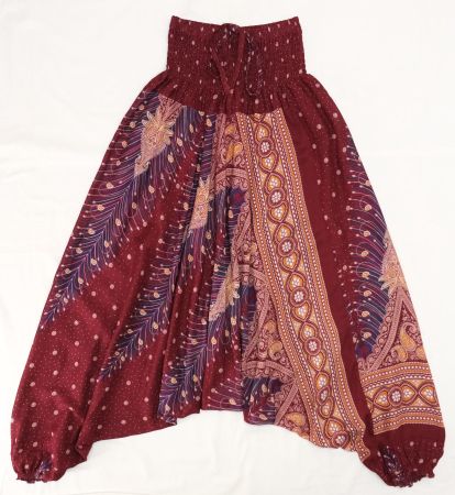 Luftige Pumphose Sarouelhose Aladinhose Haremshose Viskose