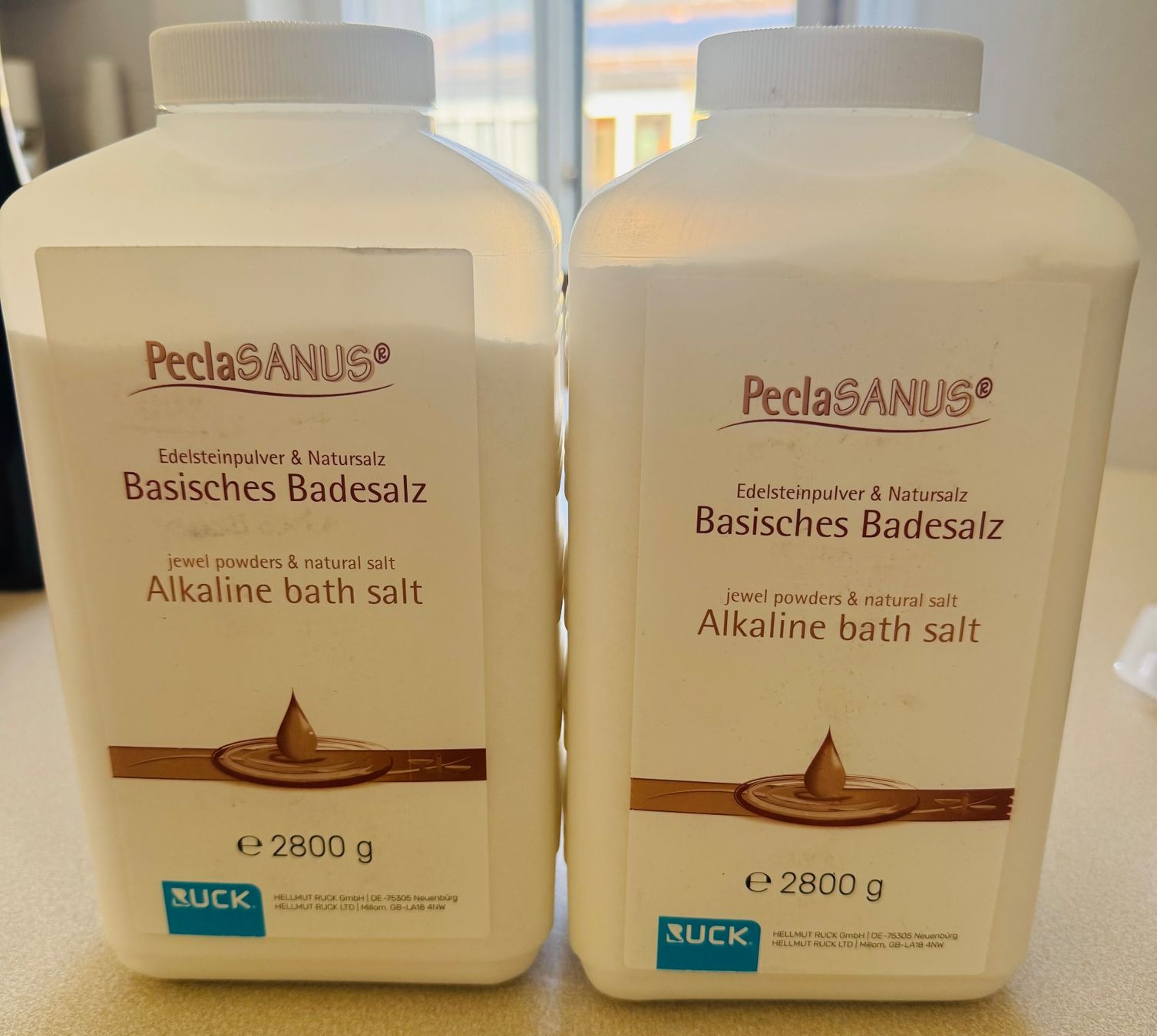 Pedicure: PeclaSANUS - Basisches Badesalz – Usato da Chur venduto da Schleckmuhl24