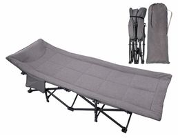 Bett: Klappbares Camping und Feldbett, bis 200 kg