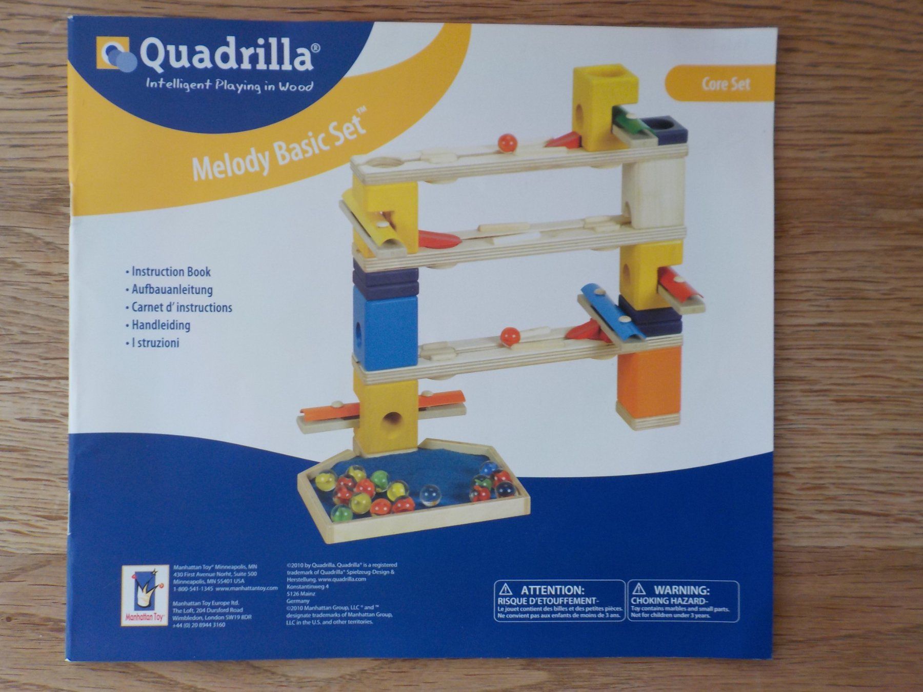Quadrilla Giocattoli: Quadrilla The Challenger inkl. Galaxy- und Melody Basic Set – Usato da Zürich venduto da piervier4 4