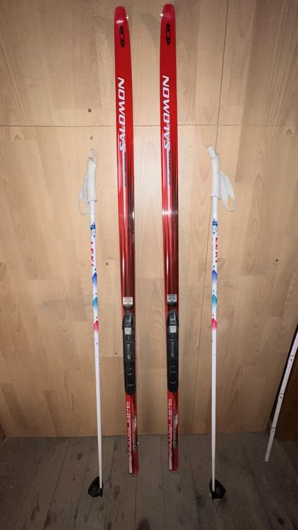 Salomon Sci: Langlauf ski, stöcke und schuhe – Usato da Ringgenberg BE venduto da kat_n5w8